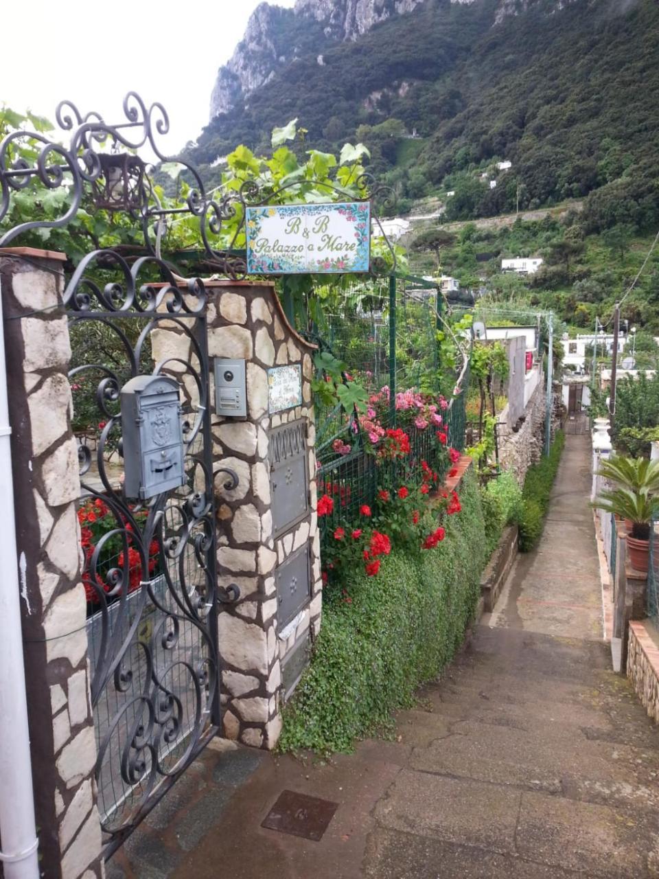 B&B Palazzo A Mare Capri Buitenkant foto
